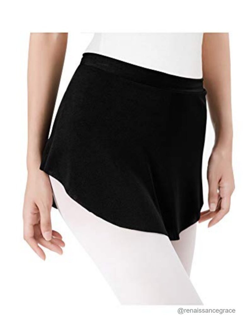 Women's Ballet Dance Wrap Skirt Pull-On Elastic Waist